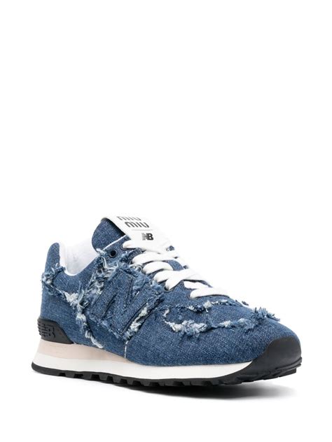 574 new balance x miu miu denim sneakers